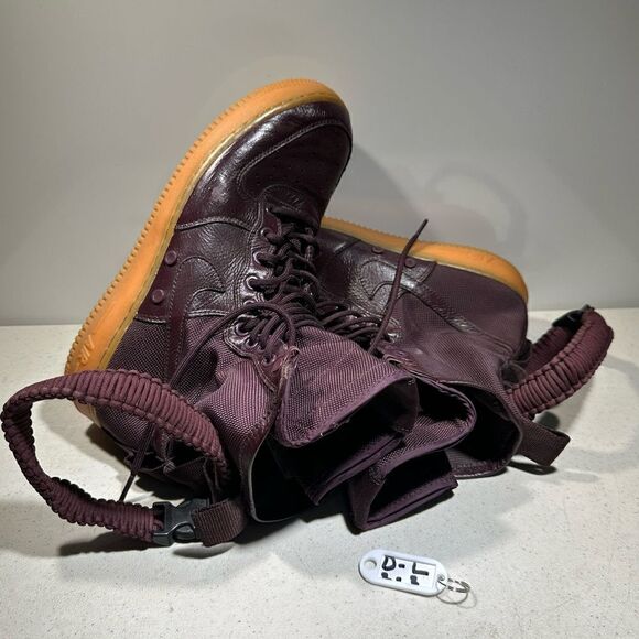 Nike SF Air Force 1 Deep Burgundy 2017 Mens Size 8,5 864024-600 - Picture 1 of 8